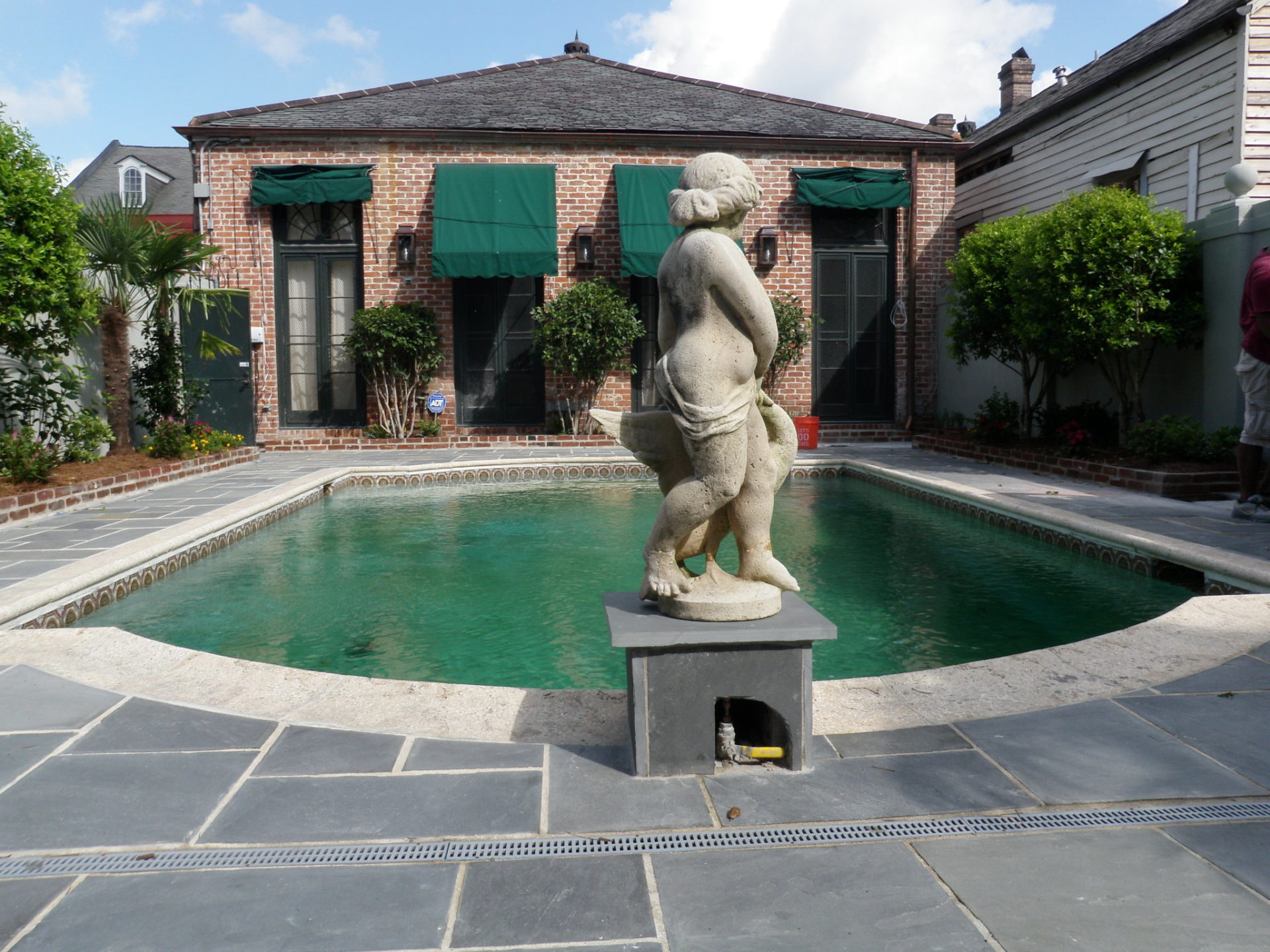 French Quarter pool after renovation